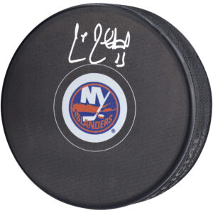 Cal Clutterbuck New York Islanders Autographed Hockey Puck