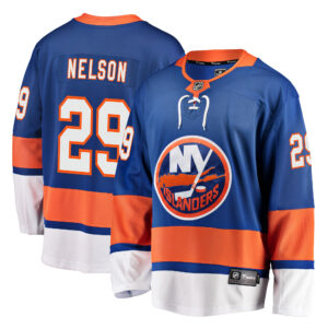 Men's Fanatics Branded Brock Nelson Royal New York Islanders Breakaway Player Jersey
