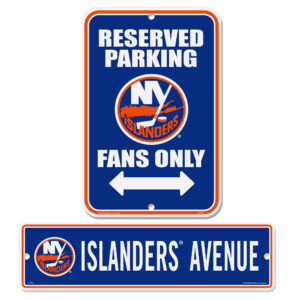 New York Islanders Parking & Street Sign Set