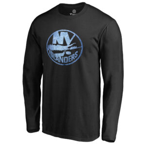 Men's Black New York Islanders Pond Hockey Long Sleeve T-Shirt