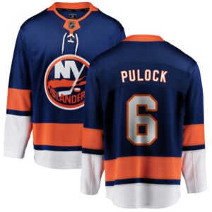 Ryan Pulock Men's Fanatics Branded Blue New York Islanders Home Breakaway Custom Jersey