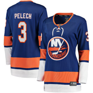 Women's Fanatics Branded Adam Pelech Royal New York Islanders Home Breakaway Player Jersey