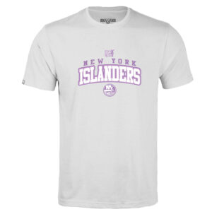 Youth Levelwear White New York Islanders Hockey Fights Cancer Little Richmond T-Shirt