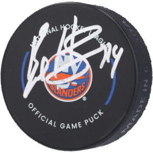 Bo Horvat New York Islanders Autographed Official Game Puck