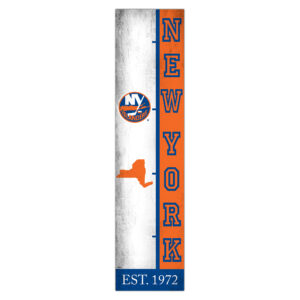 New York Islanders 6" x 24" Progression Wood Sign